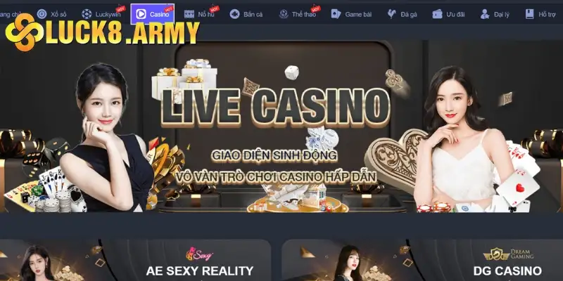 Đôi nét về casino Luck8